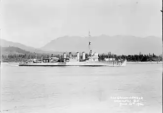 USS Crowninshield (DD-134).