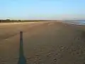 Võrtsjärv lake shore during an extremely low tide, near Valma (2006)