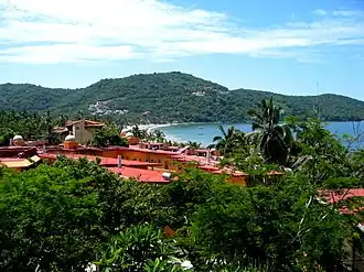 Partial view over Playa la Ropa
