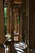 Another view of the veranda of Villa Maund (2009)