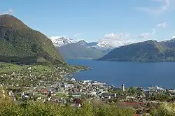 View of the village