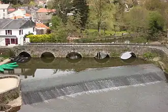 The Gallo-Roman bridge in Rocheserviere