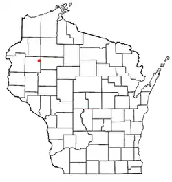 Location of the Town of Doyle