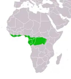 Map of range