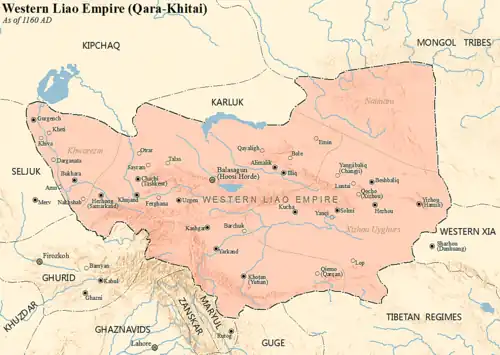 Qara Khitai c. 1160