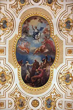 Ascension of Jesus Christ, Great Witley Church, Worcestershire