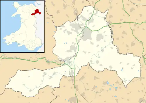 St Mary's Church is located in Wrexham