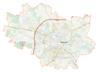 Sand Island, Wrocław is located in Wrocław