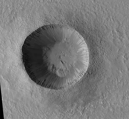 Zumba crater, 29°&nbsp;S